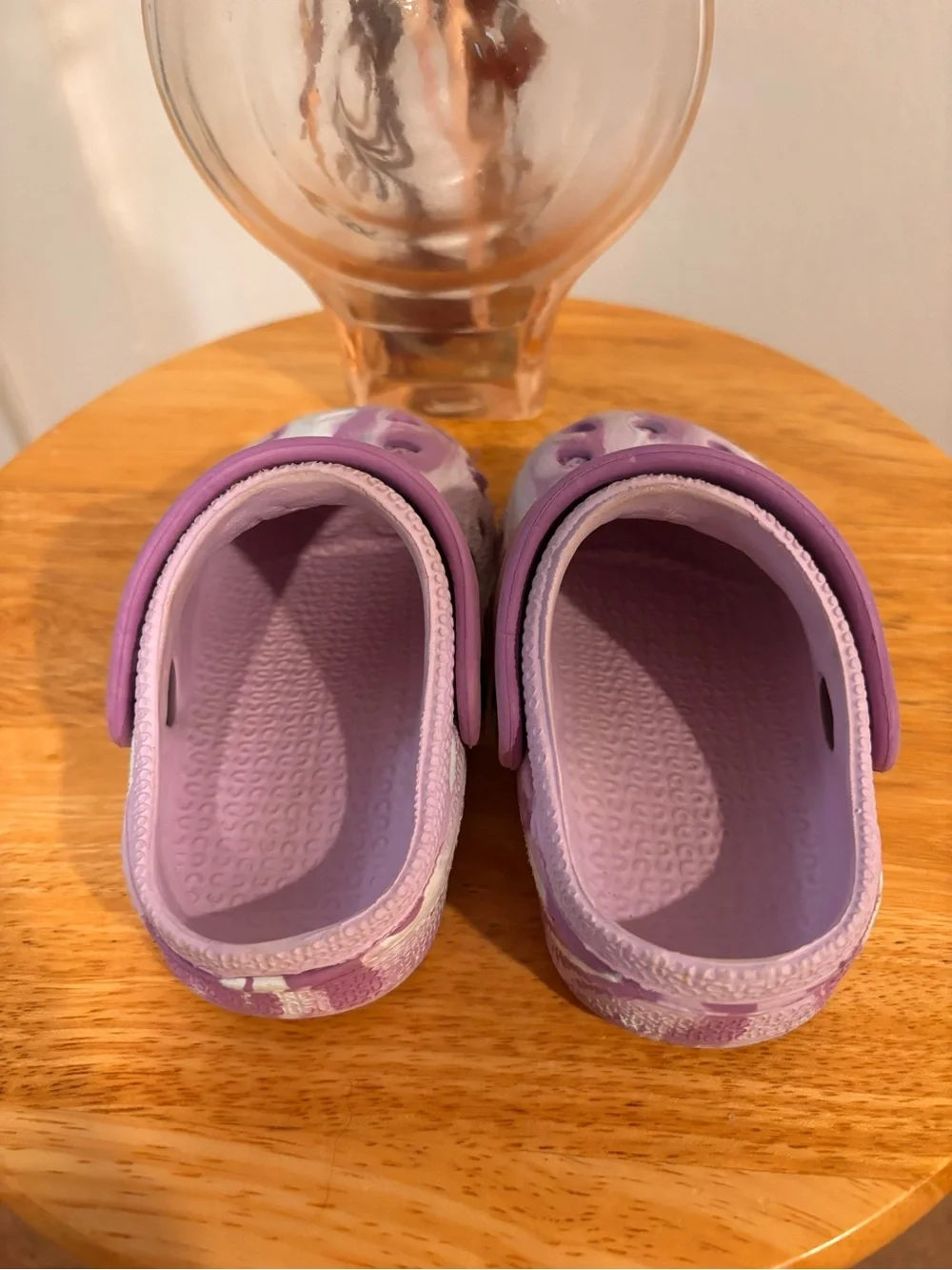 Toddler Capelli Purple Clog-Style Slip-On Shoes